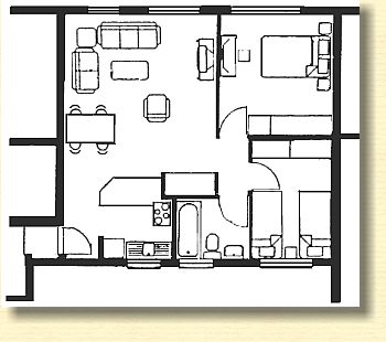 Floor plan of Terrace Hill